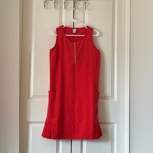 Chico’s Beautiful orange/Red mini dress Sz 0.5/M